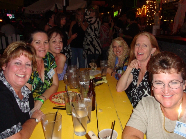 Some of the Ladies - having fun!
Sally Davis, Lisa Pena or Ann? ?, Kathy Murray, Jennie Pratt, Barbara Telford