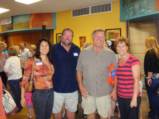 Laurie Ikeda, Mark Kimball, Coach Kelly, Jan Shelley Pew